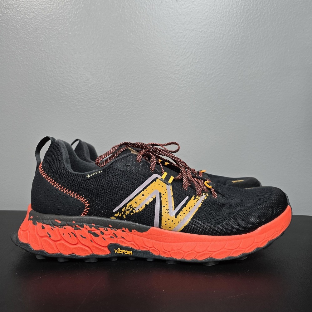 New Balance Shoes Mens 12 D Black Fresh Foam X Hierro V7 GTX Hiking Trail Vibram